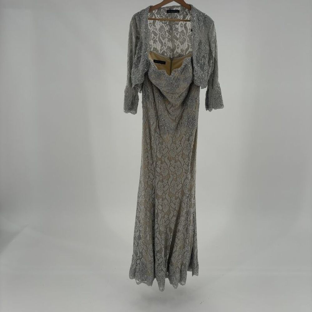 Alex Evenings Lace Dress with Long Sleeve Jacket